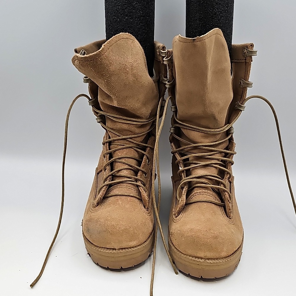 Belleville 790 GORE-TEX Waterproof Combat Boots Tan 2W Wide Vibram Military